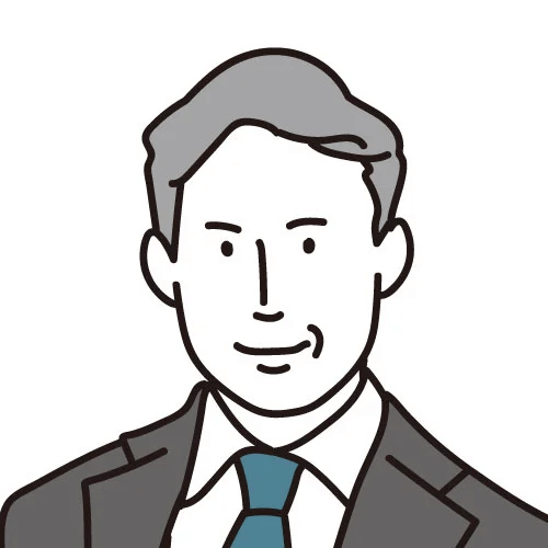 30代男性のイラスト