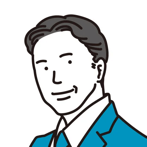 40代男性のイラスト