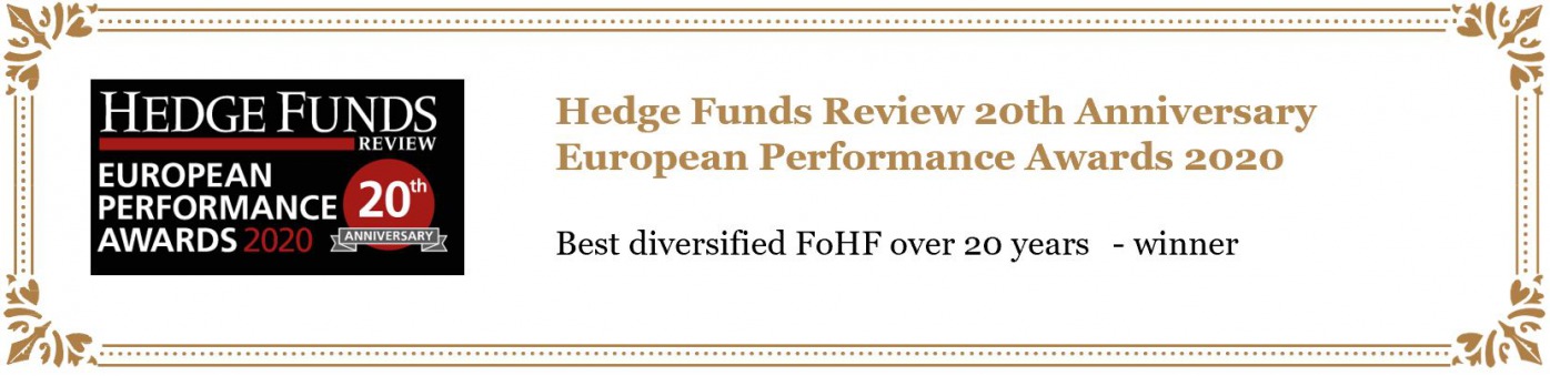 Hedge Funds Review 20th Anniversary European Performance Awards 2020 : Best diversified FoHF over 20 years - winner